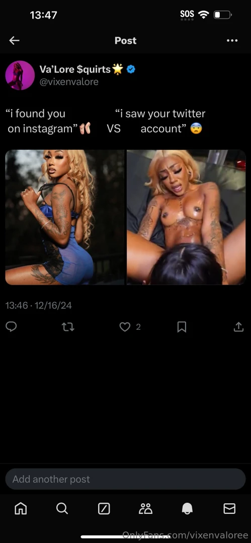 I have a girl on girl new preview uploaded on my x account 