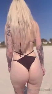 Peach the beach