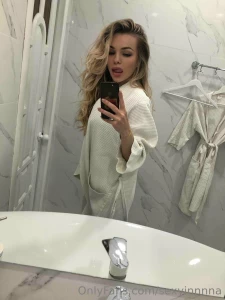 I m going for a swim who can guess what s under the robe