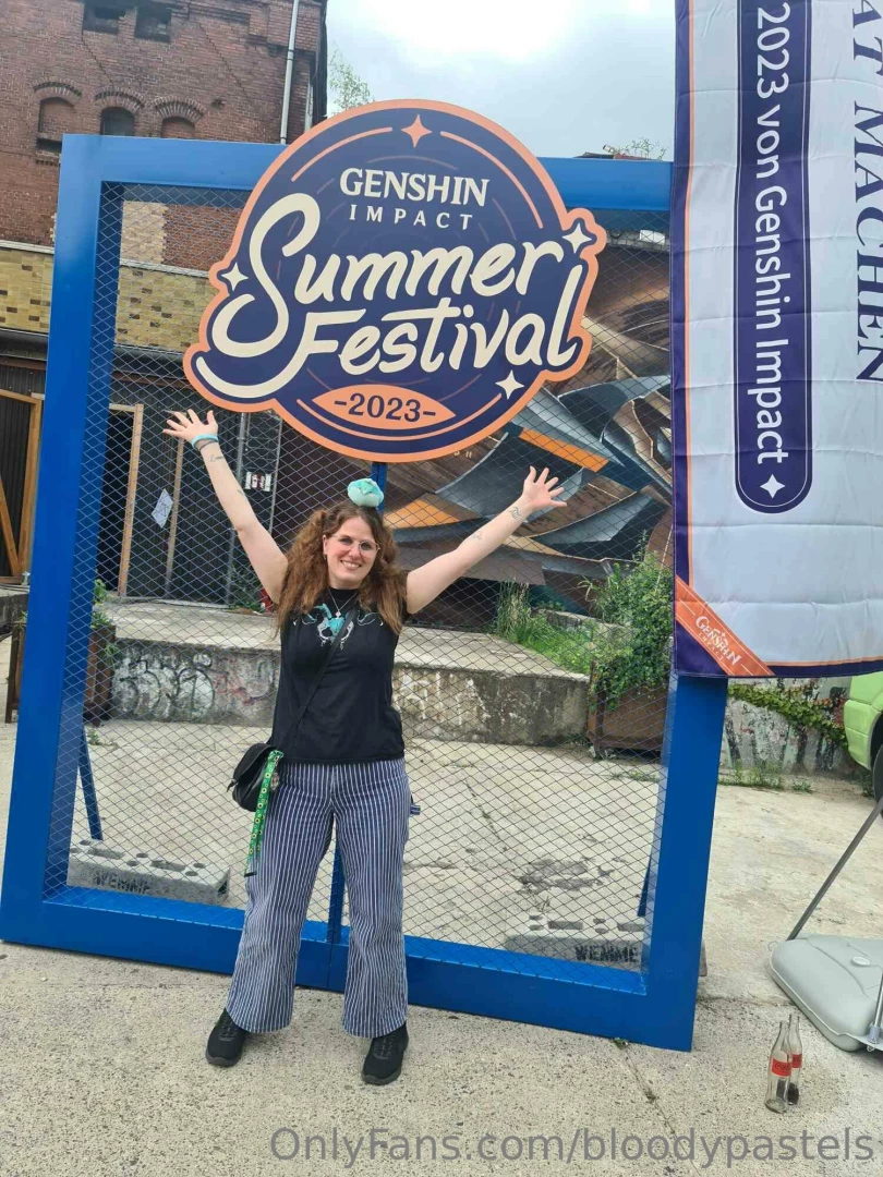 I was at the genshin impact summer festival in berlin this weekend it 