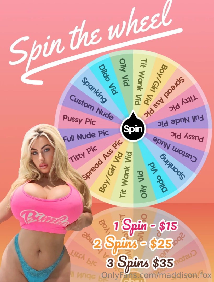 Win a spicy prize for every spin here s my newest spin the wheel game 