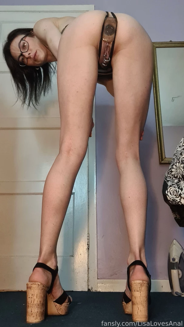 Anal plug analplug buttplug pierced heels part 4 