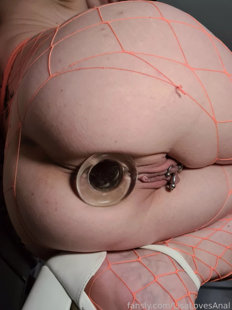 Gotta love a glass plug plug heels fishnets part 3 