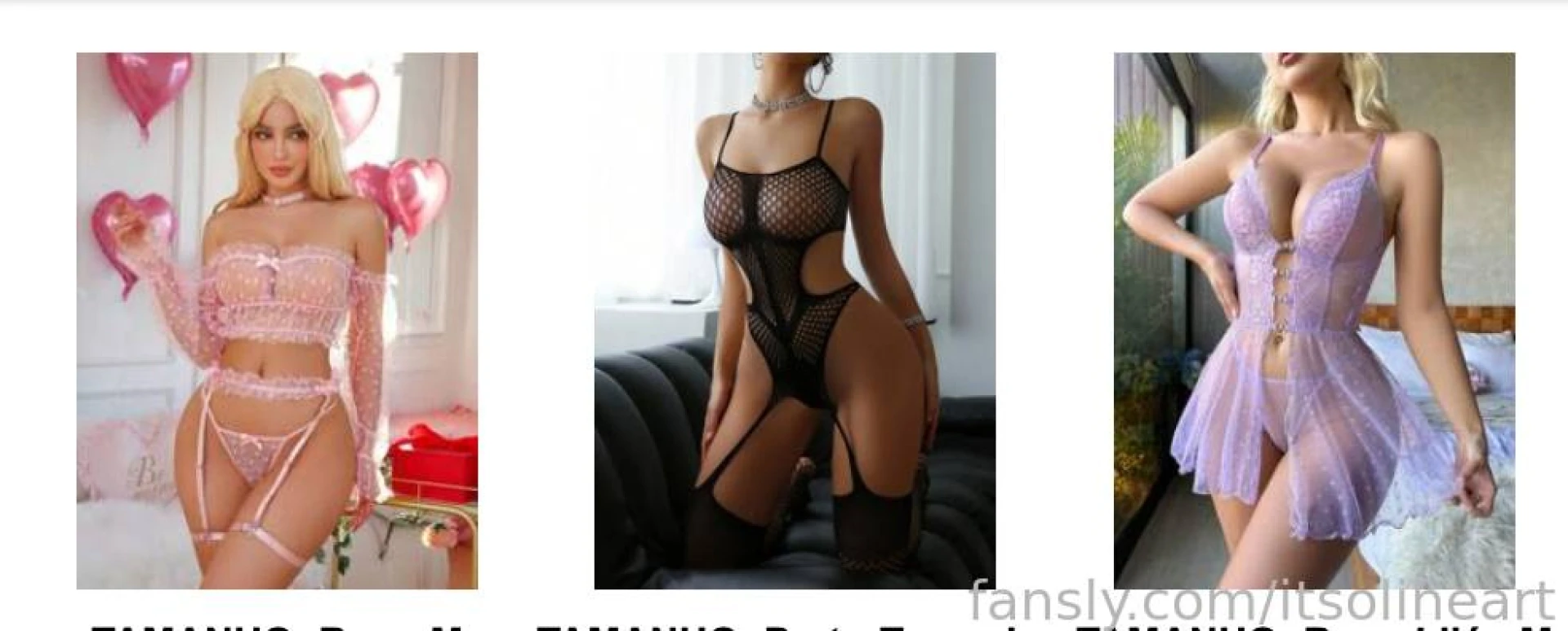 Ok i m going to reveal this one for you here are the 6 lingeries that part 2 