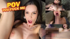 Pov fuck me until we both cum this is the best pov view ever omg i can