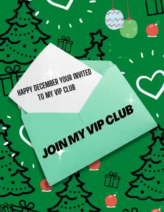 Yay it s finally december make sure you join my vip so you don t miss 