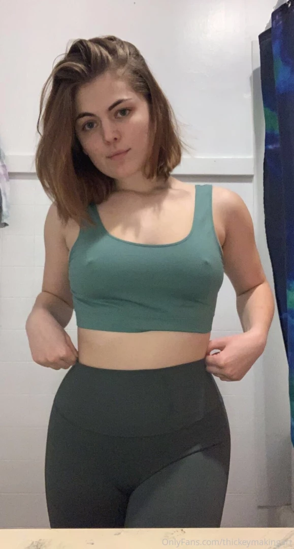 Hi babe i miss you about to hop in the shower after a workout and part 2 