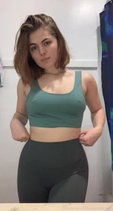 Hi babe i miss you about to hop in the shower after a workout and part 2