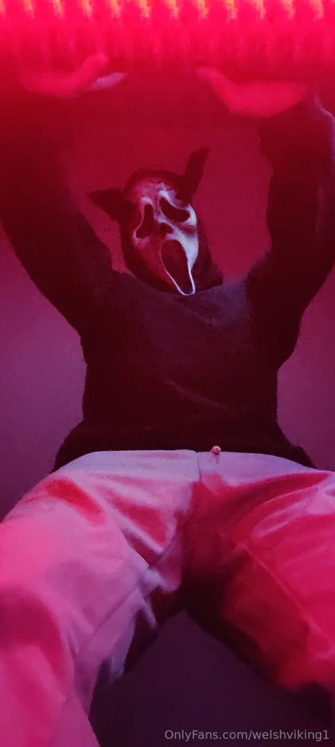 Ghost face is going to cum for you hunt you down and fuck you 