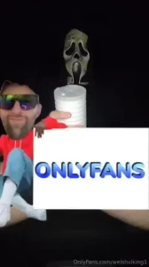 Ghost face gone wild out in the car somewhere quiet to have some fun