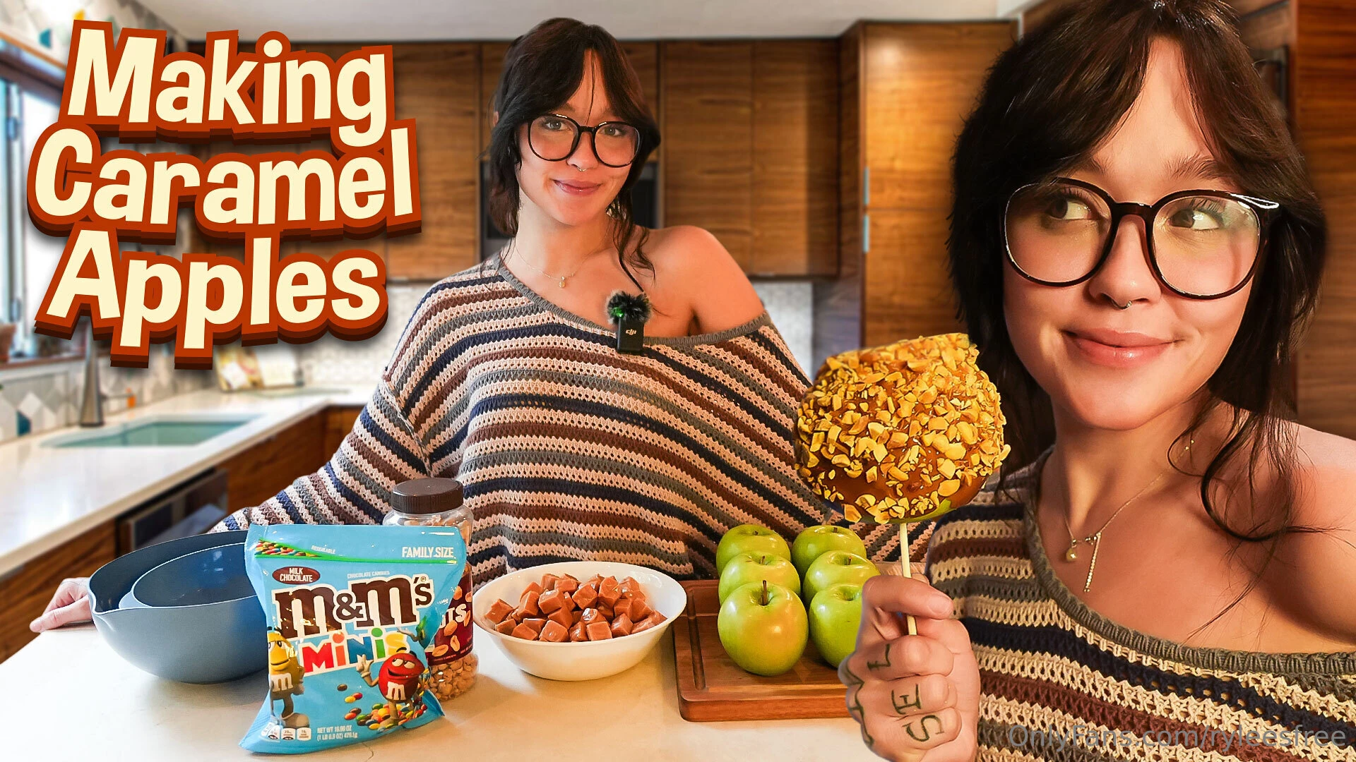 Make caramel apples with me today i m making the ultimate fall snack 