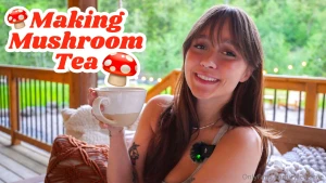 Try shroom tea with me join me today as i share how to make my