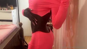 Showing off this cute little pink set part 2