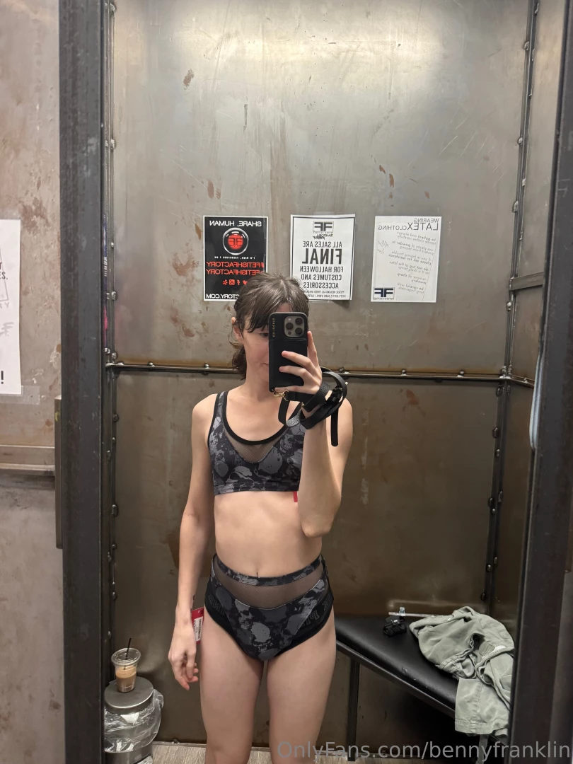 Changing room at a sex store part 2 