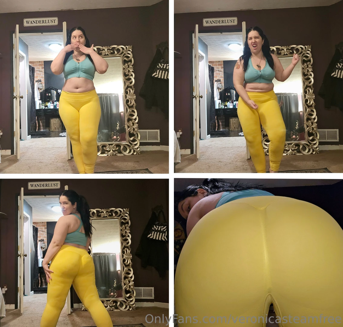 Stinking up new leggings - 4 30 mins 