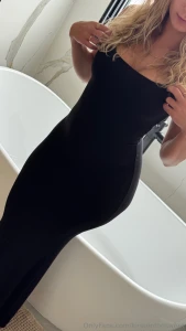 Swipe to take off my dress ok im kidding you ll have to go to my dms