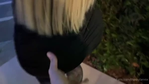 Birthday dinner ended in a bit of fun ask for full video