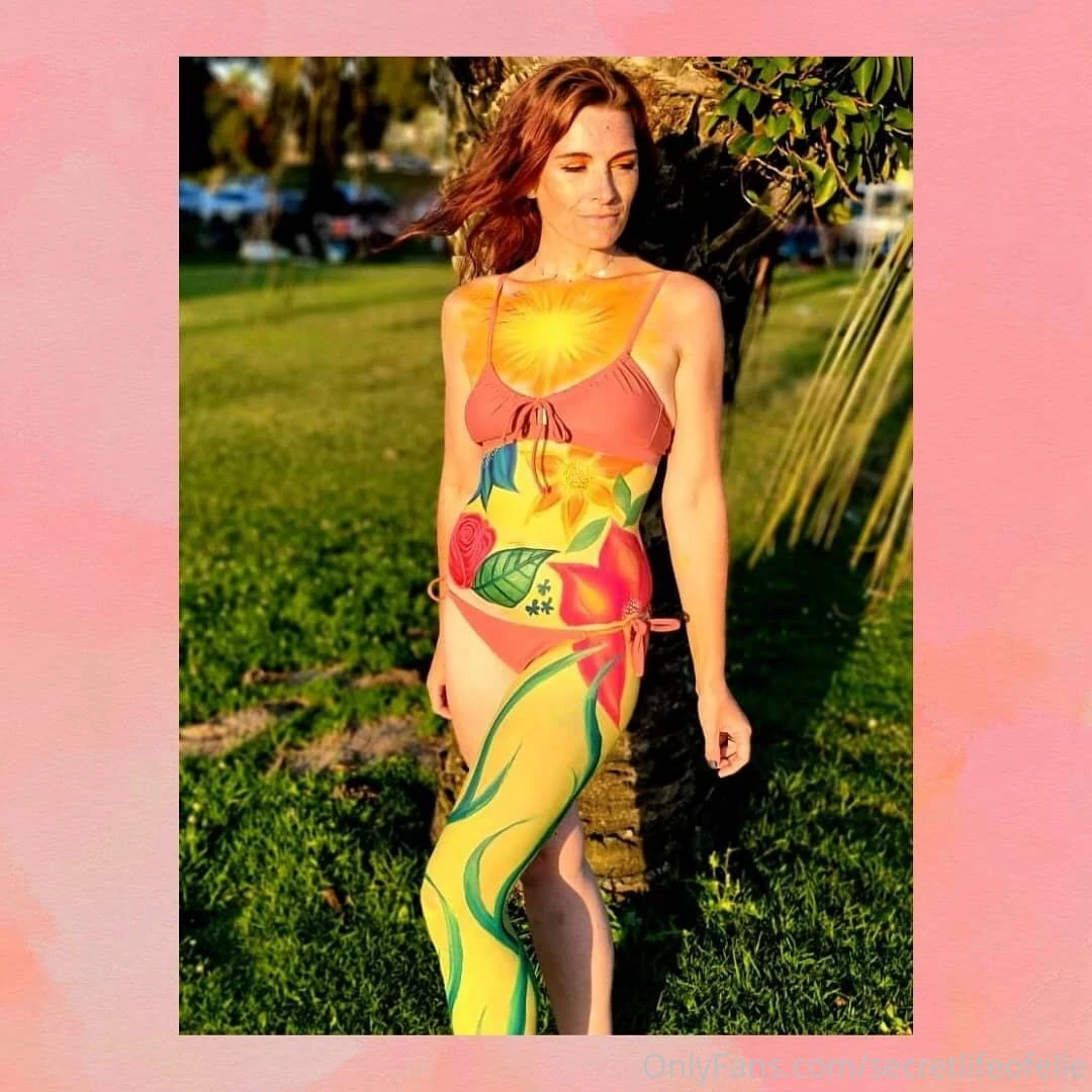 I got bodypainted for the first time this weekend this is also my part 2 