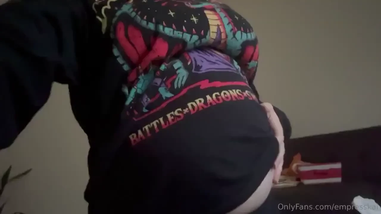 Big bellied goth girl part 2 