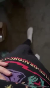 Big bellied goth girl part 1