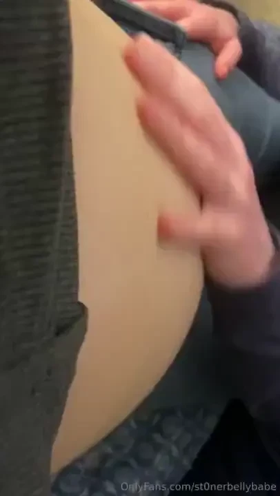 Post-sushi date belly rubs 