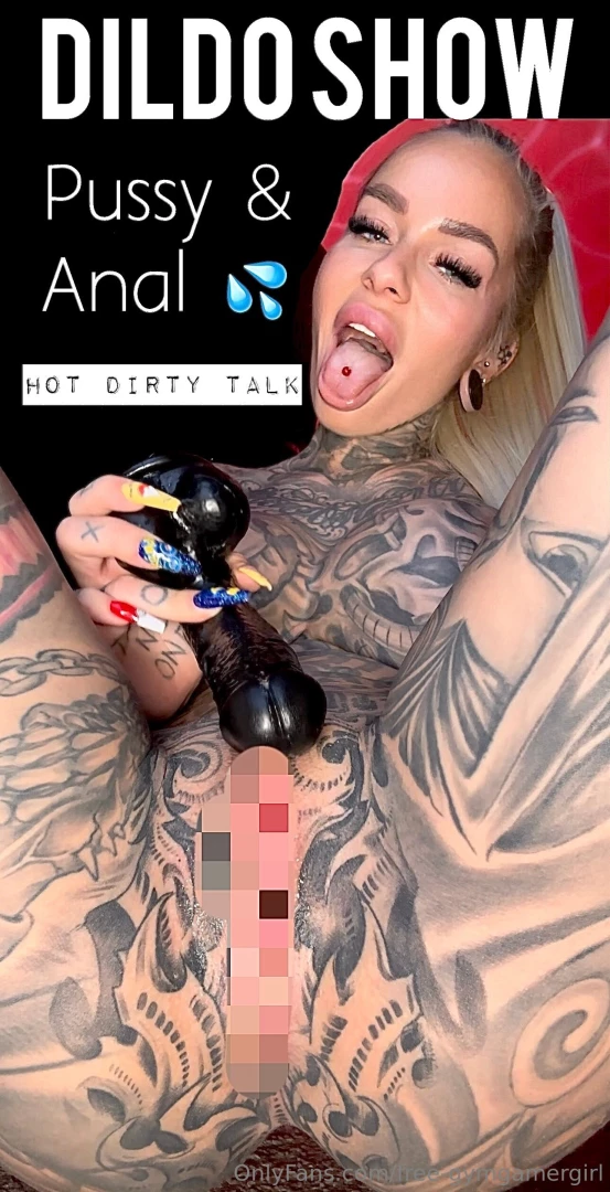 Dildo show here s an up-close look at how i pleasure myself with this 