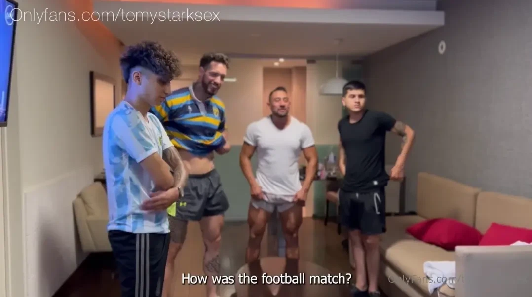 Four cocks around me me on my knees ready to suck them all they put me 