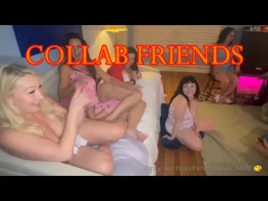 Many milfs monday so many of us all together at our the all-girl after