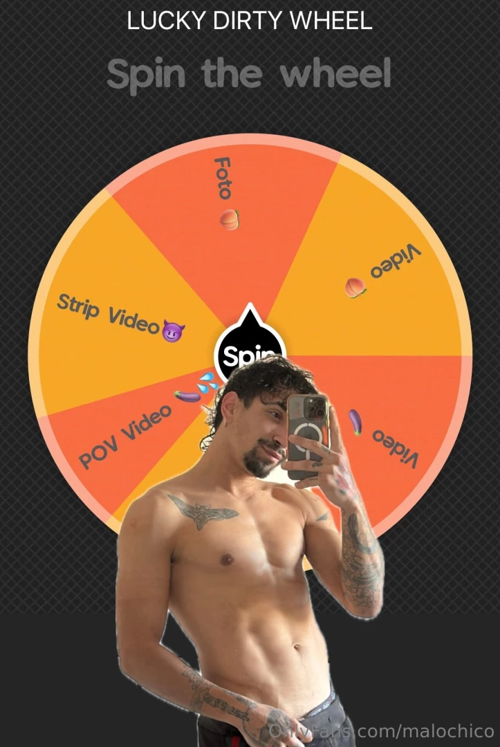 Spin the dirty wheel ti avevo detto che volevo esagerare e questa 