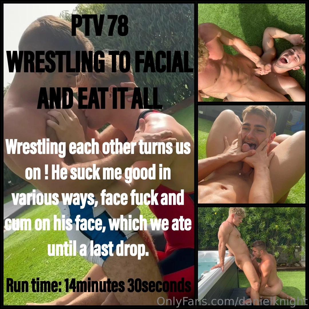 Tip me 19 99 and it s yours wrestling to facial and eat it all me and 