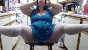 xxsj85xx - Blue dress white tights part 3 