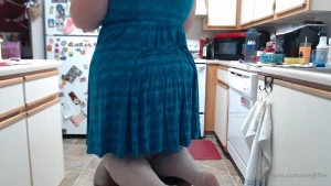 xxsj85xx - Blue dress white tights part 1 