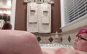 So naturally i worked those jets on my hungry pussy heaven 