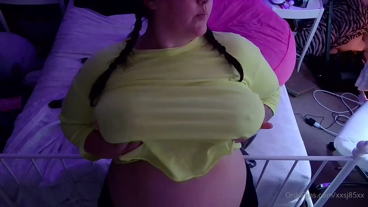 Neon shirt hard nipples soft breasts 