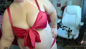 xxsj85xx - Red bow lingere cam show clips part 6 