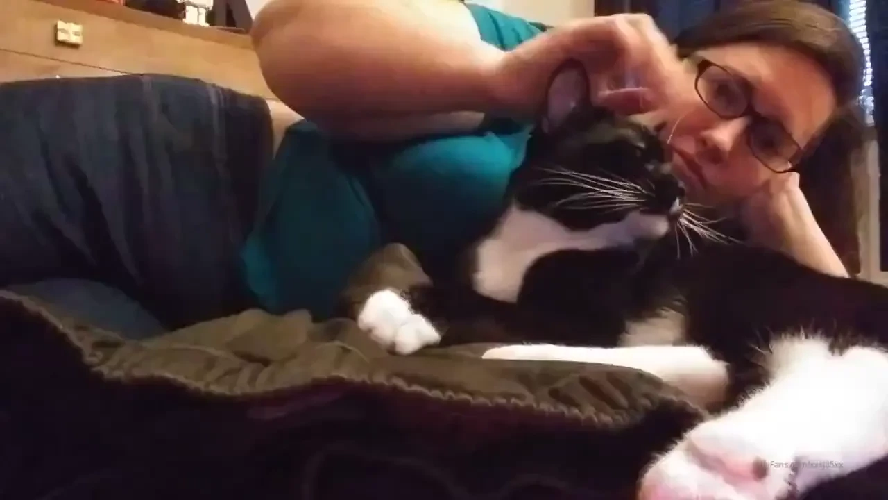 Cat cuddles - final moments before my friends come pick him up i am 