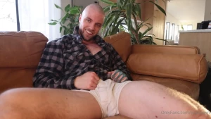 After a long week at work finally sitting down to cum on my face is