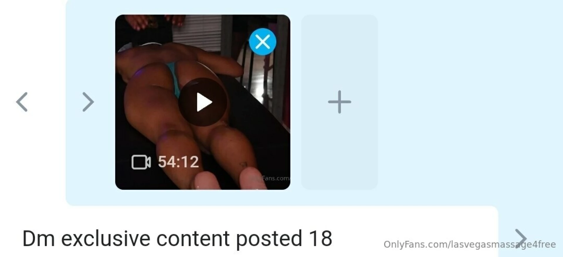 Dm exclusive content posted 18 