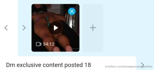 Dm exclusive content posted 18