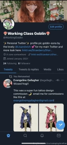 Just now made a personal twitter if you wanna follow me there