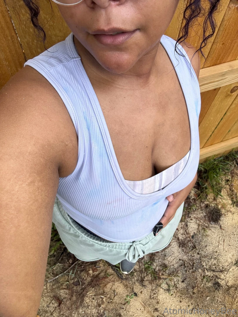 Lick the sweat of my tits private property 
