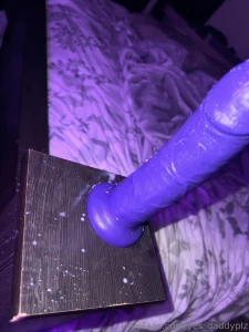 Liquid gold from my boobies watch as i squirt it all over this dildo