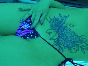 Bush photo shoot in the tan bed