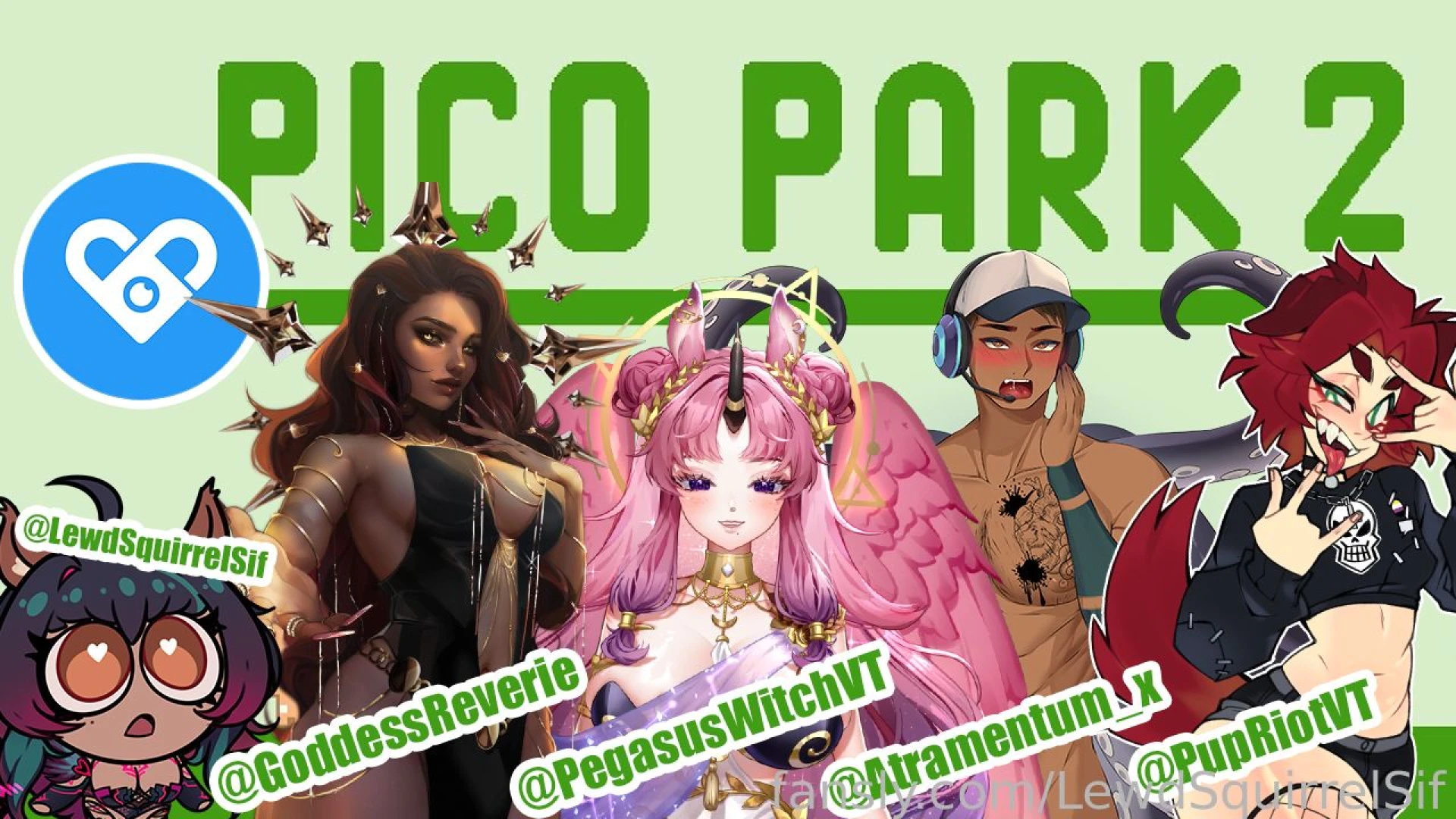 Lewd pico park collab tonight these lewdtubers will prove that 