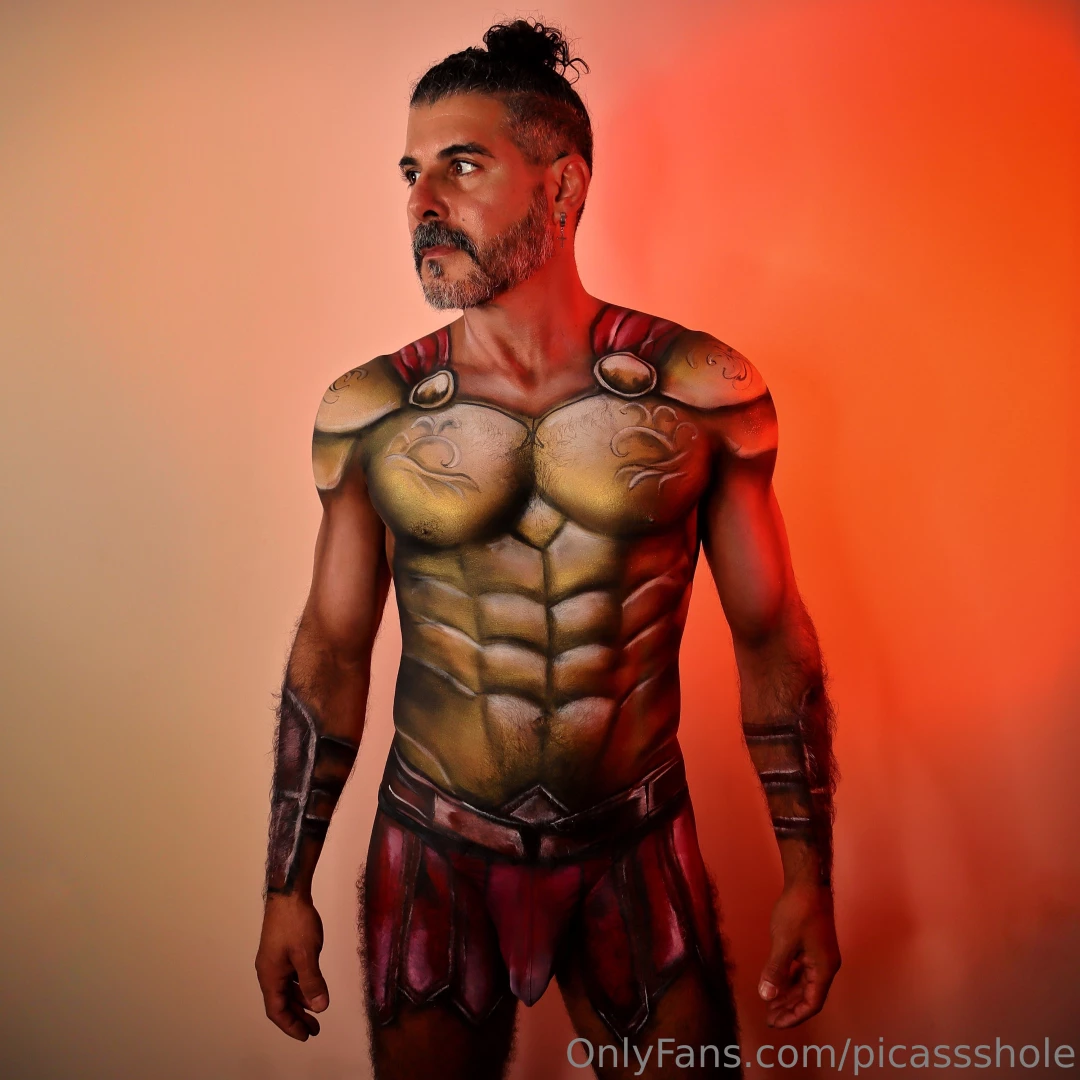 This week is the sexy daddy devilbert78uk who wanted to be painted as part 6 