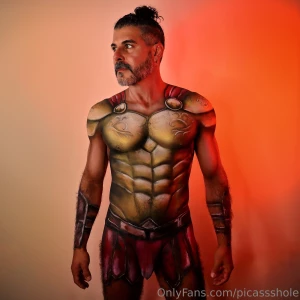 This week is the sexy daddy devilbert78uk who wanted to be painted as part 6