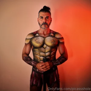 This week is the sexy daddy devilbert78uk who wanted to be painted as part 1