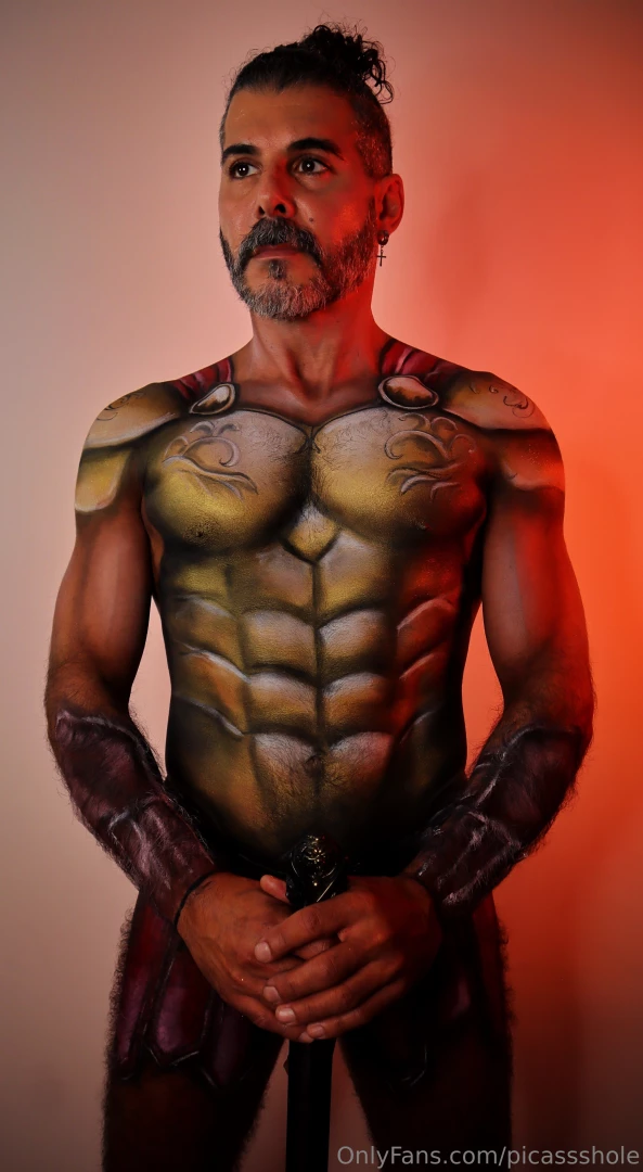 This week is the sexy daddy devilbert78uk who wanted to be painted as part 4 