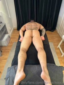 A very cheeky sweaty and heated massage coming soon with mrmalemassage part 1