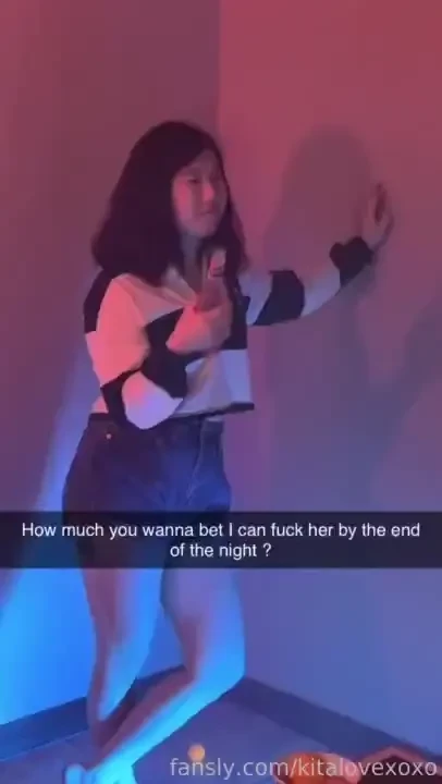 Your girl needs to learn to stop making bets and talking shit at frat 